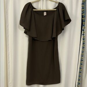 Chocolate Brown Mini Dress